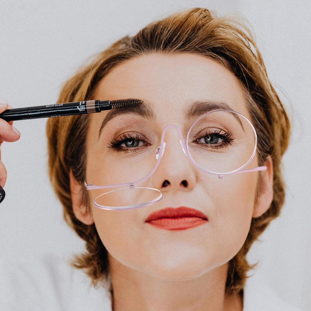 JOOX Makeup Reading Glasses for Women Large Magnifying Cosmetic Readers Make Up Eyeglasses +3.5