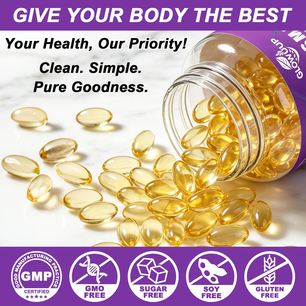 Liposomal Glutathione Supplement, Extra Strength 1000mg Glutathione Softgel