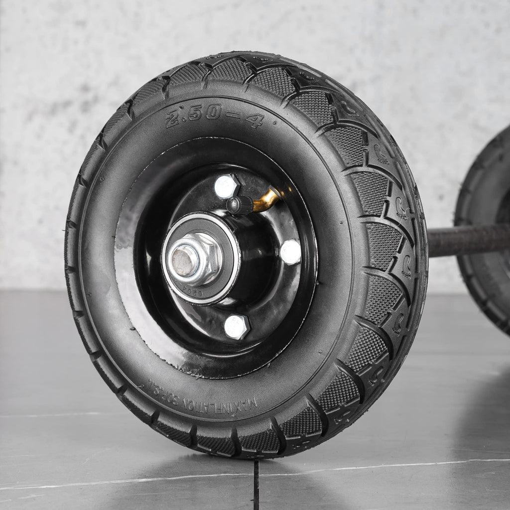 RUTU 2.50-4" 8.5" Tire and Inner Tube with TR87 Bent Valve Stem