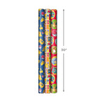 Hallmark Pokémon Wrapping Paper Rolls - Pikachu, Charmander, Bulbasaur Gift Wrap Paper (Set of 3 Rolls: 60 sq. ft. ttl.) for Birthday, Kids Parties, Gamers, Christmas Presents
