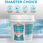 POOLACC Non-Chlorine Spa Shock for Hot Tub - 5 lbs, Chlorine-Free Shock Oxidizer Treatment for Hot Tubs, Spas and Swimming Pools, Fast Acting, Quick Dissolving Oxidizing Shock for Crystal Clear Water