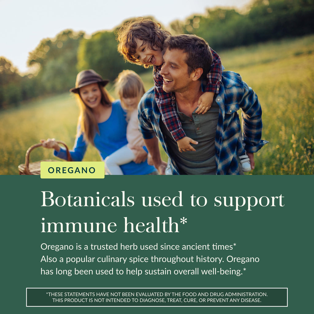 Gaia Herbs Oil of Oregano - Immune & Antioxidant Support Supplement - with Oregano Oil, Carvacrol & Thymol* - 180 Vegan Liquid Phyto-Caps (180 Servings)