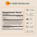 OM MUSHROOM SUPERFOOD Master Blend Mushroom Gummies – Organic 10-Mushroom Complex with Ashwagandha – Supports Immunity, Gut Health & Stress Relief – Mixed Berry Flavor – 28 Servings, 56 Count.