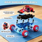 Monster Truck for Boys 3 4 5 6 7 Year Old Push and Go Friction Powered Car