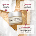 Skin Doctors, Capillary Clear Helps improve the appearance of broken capillaries Reduces the appearance of burst blood vessels help to reduce facial redness and promote an even complexion 50ml