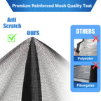 LONGEAS Magnetic Screen Door Upgraded PET Mesh Stronger Than Fiberglass and Polyester,Hands Free,Keeps Bugs Out,Pet & Kid Friendly,Suitable for Sliding Door,Large Patio Door and French Door-72''x80''