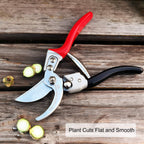 TONMA 8" Garden Shears, Made in Japan, Pruning Shears for Gardening, TP-2