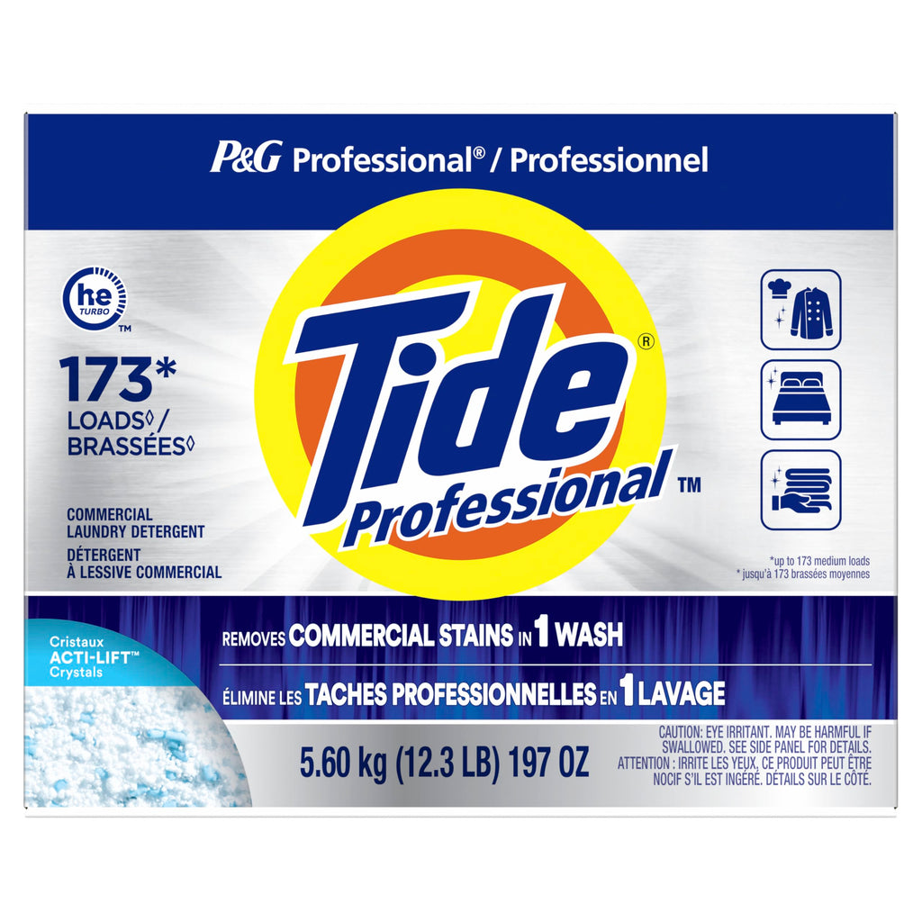Tide PRO Laundry Detergent Powder Bulk, Commercial Use (173 loads, 197 oz)