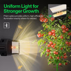 VIVOSUN Lumaray LED Grow Light Bars 16”(4-Bar) Full Spectrum Side Lighting