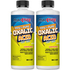 MAXTITE Oxalic Acid (2 Pack, 4lbs Total) 99.6% Pure - Metal & Wood Cleaning and Bleaching, Rust Removal (C2H2O4) - HDPE Container w/Resealable Child Resistant Cap