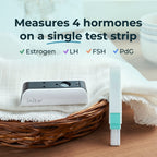 Inito Fertility Test Strips | Pack of 30 | Compatible with Inito Fertility Monitor | Compatible with Both iOS and Android