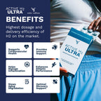 Purative Active H2 Ultra+ Hydrogen Water Tablet - Optimize Health, Support Immunity, and Balance Antioxidants with Benefits of Molecular Hydrogen 30 Servings