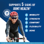 Move Free Advanced Glucosamine Chondroitin MSM + Vitamin D3 Joint Support Supplement, Supports Mobility Comfort Strength Flexibility & Bone + Immune Health - 120 Tablets (40 servings)*