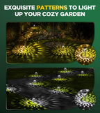 10 Pack Ultra Bright Solar Lights Outdoor Waterproof, from Dusk to Dawn Up to 12H Outdoor Solar Lights, Auto On/Off Solar Powered Garden Pathway Lights, Landscape Lighting Decorative for Yard, Patio
