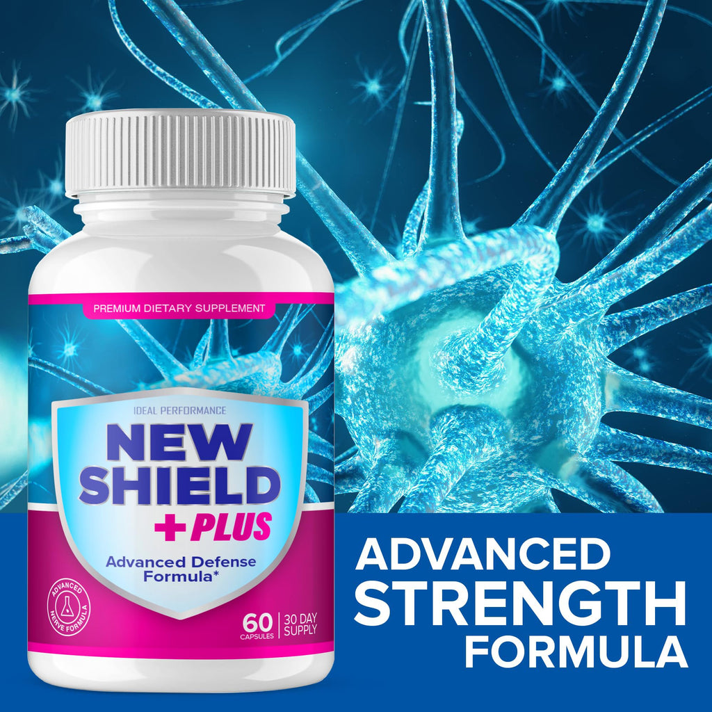 (5 Pack) New Shield Plus Pills Original Supplement Advanced Formula (300 Capsules)
