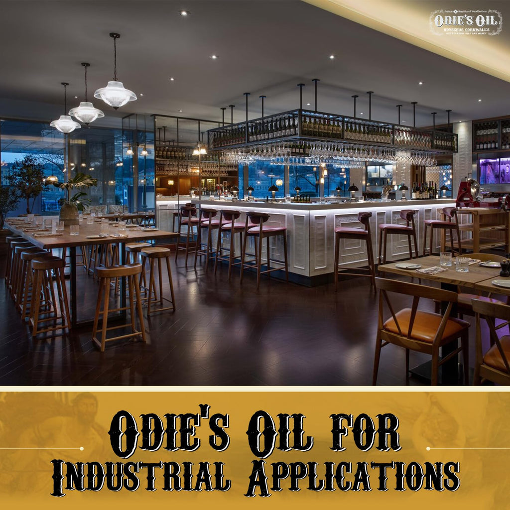 Odie's Oil - Universal Finish for Wood, Leather, Plastic, Vinyl, Metal & More - 4 Oz Jar - Waterproof, Food Safe, Solvent Free Non-Toxic Finish