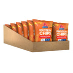 Atkins Nacho Cheese Protein Chips, 4g Net Carbs, 13g Protein, Gluten Free, Low Glycemic, Keto Friendly, 12 Count