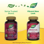 Nature’s Way Brain Fuel, Supports Memory and Concentration*, Brain Function Support Supplement*, Clinically Studied Cognigrape®, Grape Flavored, 60 Gummies