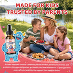 SEPT YAN 22 in 1 Parasite Cleanse for Humans & Kids, Herbal Gut Cleanse Liquid Drops with Wormwood, Black Walnut, Clove, Chlorella, Oregano, Digestive Health Support - Strawberry Flavor, 2 Fl Oz