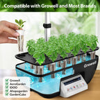 Growell 280Pcs Hydroponic Pods Kit, Seed Starter Refill for Indoor Garden