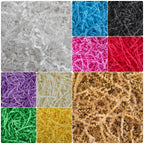 Caleihd Crinkle Cut Paper Grass Cushion Paper Streamer for Christmas Wedding Birthday Bridesmaid Engagement Craft Gift Boxes Bags Filler Decoration 4.5oz Oyster White