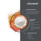 NatureBell 2 Pack Instant Creatine Monohydrate Powder 500g, 5,000mg Per Serving | Micronized, Pure, & Unflavored | Pre-Workout | Keto, Vegan, Filler-Free | 200 Servings (2.2 lb)