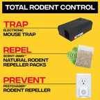 Victor Electronic Mouse Trap, 2-Pack, Indoor Electric Mouse Traps for Home