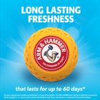Arm and Hammer Odor Busterz Deodorizer Balls Mixed Pack: 4 odor eliminating balls, 2 with handy clips, 2 with hangers, 8 total for closets, bathrooms, work & sports gear, laundry hamper (8 Count)