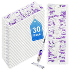 30 Pack Valuable Disposable Mopping Pad Refills Compatible with Swiffer PowerMop, Power Mop Refill Pads Replacements for Swiffer Power Mop Spray Mop Dry&Wet Pads Refills for Multi-Surface Floor Clean