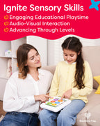 Phonics Learning Pad - Electronic Phonics Reading Game for Kids Ages 5-11 - Learn to Read in 720 Phonic and Letter Sound Questions - Vowels, Consonant Blends, Digraphs, Diphthongs