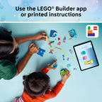 LEGO Gabby’s Dollhouse Mermaid Gabby’s Aquarium Adventure Building Blocks - Pretend Play & Learning Toy for Girls & Boys, Ages 4+, with Gabby & Mercat Mini Dolls - Gift Idea for Birthdays - 11204