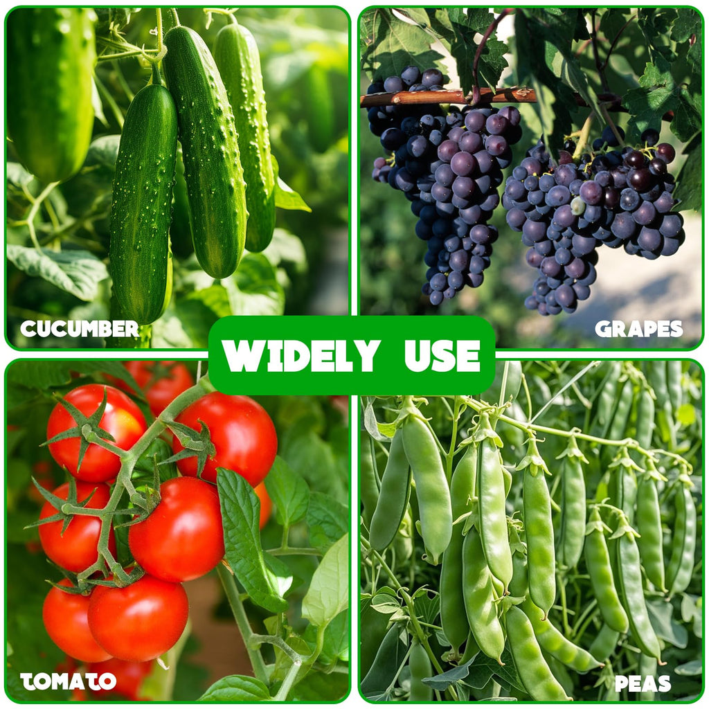 Heavy Duty Cucumber Trellis,2 Pack,No AssemblyGarden Trellis for Climbing Plants Outdoor,Cucumber Trellis, A-Frame Vegetable Frame,Vegetables Peas Beans Squash Cucumber