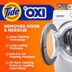 Washing Machine Cleaner by Tide, Washer Machine Cleaner with Oxi for Front and Top Loader Washer Machines, Deep Cleaning Residue & Odor Eliminator, 5 Month Supply (Packaging May Vary)