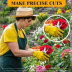 20 Pcs Pruning Shears for Gardening, Beige Garden Clippers Handheld Heavy Duty Plant Scissors Bypass Pruning Shears for Gardening Yard Hedge Flowers Tree Trimming Plant Cutter