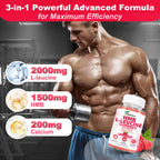 GlaGmrry 2 Pack HMB and Leucine Gummies, HMB & Leucine Amino Acid for Muscle Growth, Muscle Relief, HMB Supplements for Men & Women, Vegan, Non-GMO, Raspberry Flavor, 120 Count