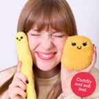 Emotional Support Chicken Nuggets, Cuddly Stuffed Animals by Relatable