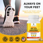 PurMEDICA Urcinol Uric Acid Supplement for Joint Support - 60ct (Pack of 1) - Uric Acid Support Formula with Turmeric Root, Acai, Banaba Leaf, Celery Seed, Yucca Stalk