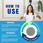SMELLEZE Natural Dead Animal Odor Removal Powder - 2 lb. Bottle