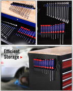 WORKPRO Magnetic Screwdriver and Wrench Organizer Set, 12-Slot Tool Holder