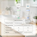 Boka Fluoride Free Toothpaste, Nano Hydroxyapatite Toothpaste, Appropriate for Sensitive Teeth - for Adult, Kids Oral Care - Cucumber Mint Flavor, 4 Fl Oz 3Pk