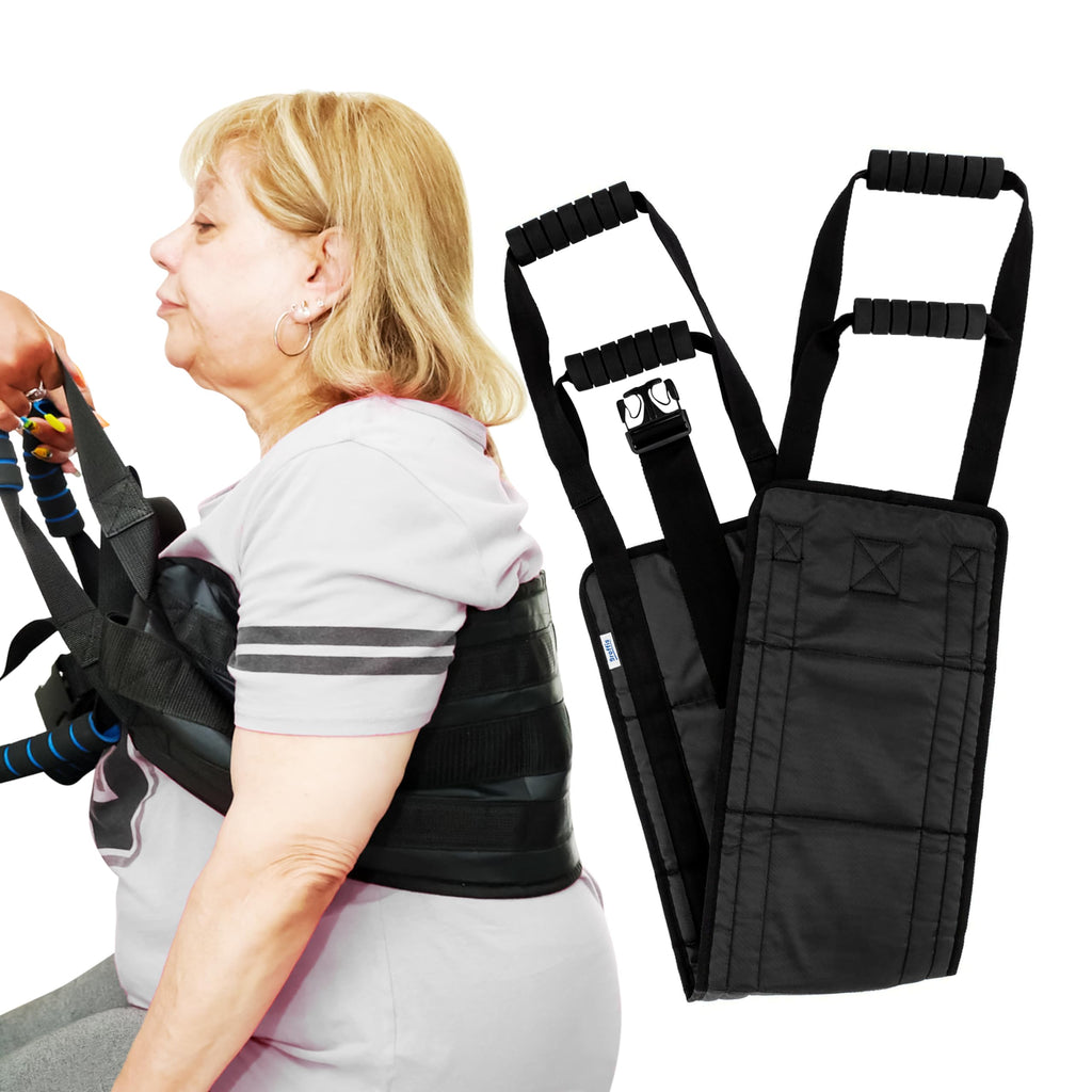 35 Inch Patient Transfer Sling For Elderly and Disabled - Lift Assist for Elderly, Gait Belt For Seniors, Patient Lift Mobility Equipment For Elderly, Transfer Belt Lifting Strap for Bedridden Injured