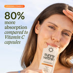 Sunny Within Immunity - Liposomal Vitamin C & Bee Propolis 6-in-1 Packets with Zinc, D3 + K2, Quercetin, Avocado Oil - Antioxidant Liquid Supplement for Immunity, Skin & Bone* - 30 Pouches