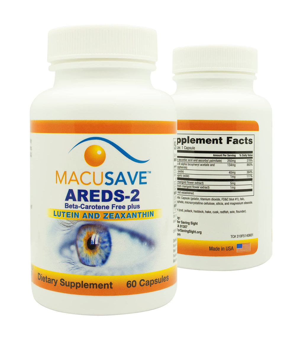 Complete Eye Vitamins and Minerals based on AREDS-2