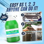 AC Evaporator Coil Cleaner, 1 Gallon (3.78L), No Rinse Coil Cleaner, Metal-Safe Corrosion Inhibitors, Cleans Air Conditioners, Condensers, HVAC, Mini Splits, Heat Pumps, Residential & Commercial