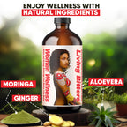 Herboganic Women wellness Living Bitters for overall Health and wellness | 16 Oz