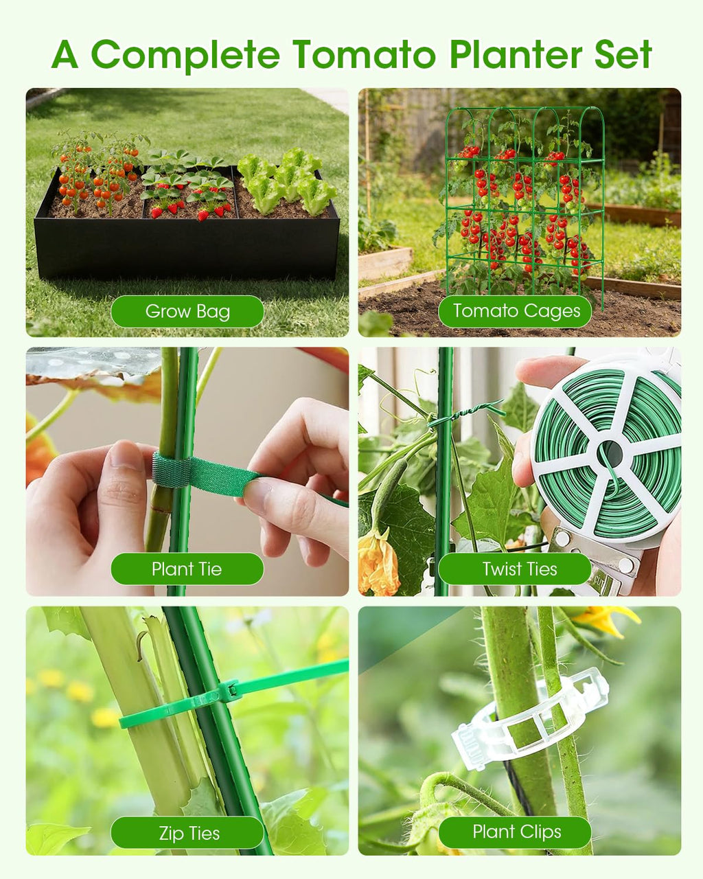 Cucumber Trellis with for Climbing Plants, Garden Trellis with Grow Bags, Metal Plant Trellis with Garden Netting for Vegetables Flowers Fruits (U-4 Arches)