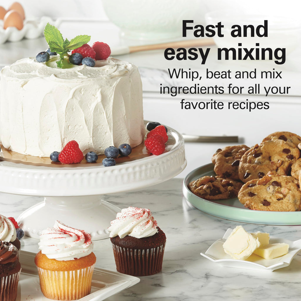 Hamilton Beach 6-Speed Electric Hand Mixer With QuickBurst and Bowl Rest