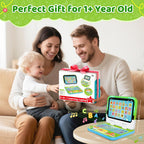 Toy Laptop Tablet for Ages 1-3, 2-in-1 Toy Computer Learning Toys