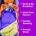 Magic Spoon Treats - 8 High Protein Bars, Blueberry Muffin - High Protein Gluten Free Snack - Sugar & Gluten Free Protein Cereal Bar - Low Carb & Keto Friendly - Healthy Snacks for Adults