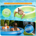 Inflatable Repair Tape 4 in x 7 ft, Waterproof Clear Repair Patch Kit for Bounce House, Pool Floats, Air Mattress, Tent, Tarp and Pool Toys